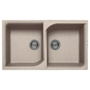 LAVAPJATË EGO 2V+0 ELLECI GRANIT (AVENA BLACK EHITE TITANIO )